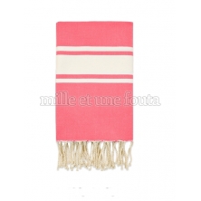 Fouta rose "Miami" (100*200 cm)